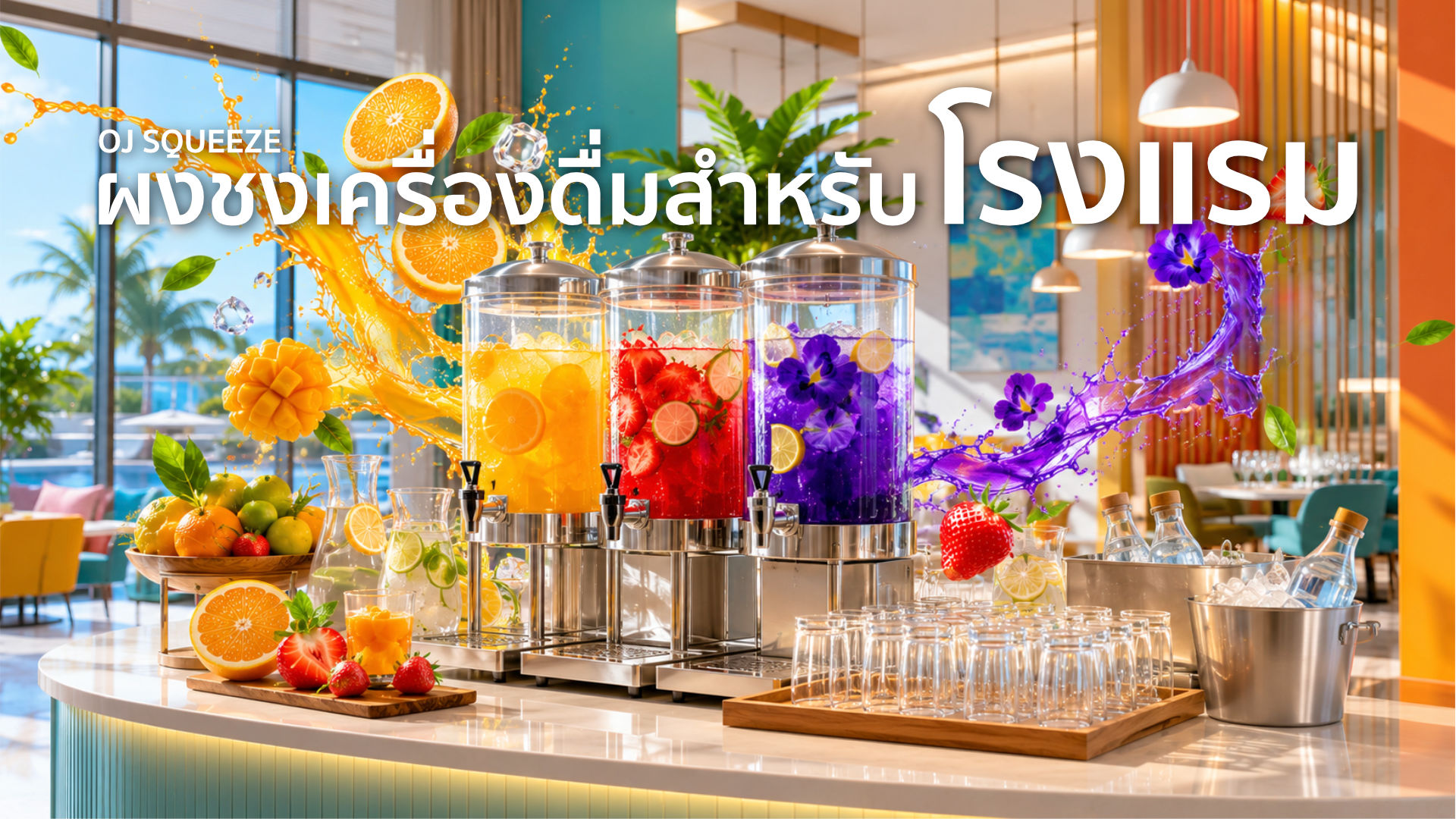 ผงชงเครื่องดื่มสำหรับโรงแรม