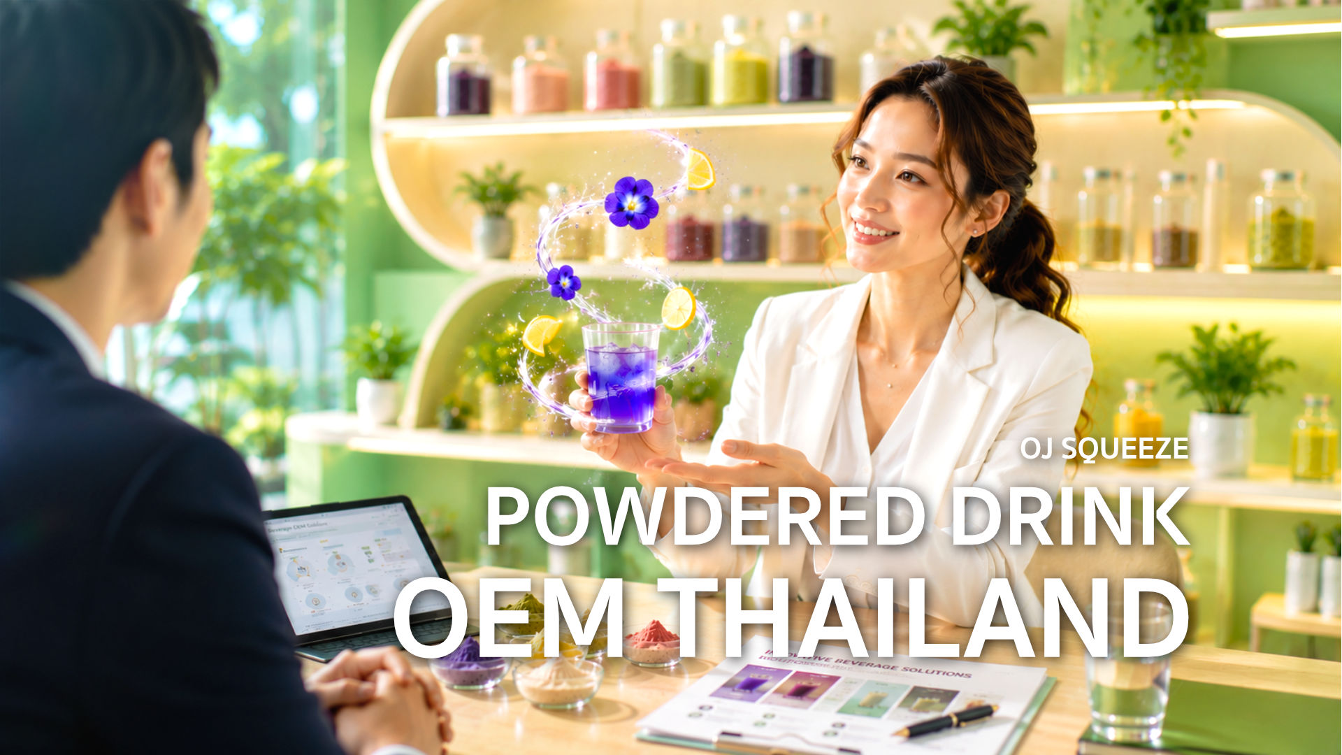 Powdered drink OEM Thailand