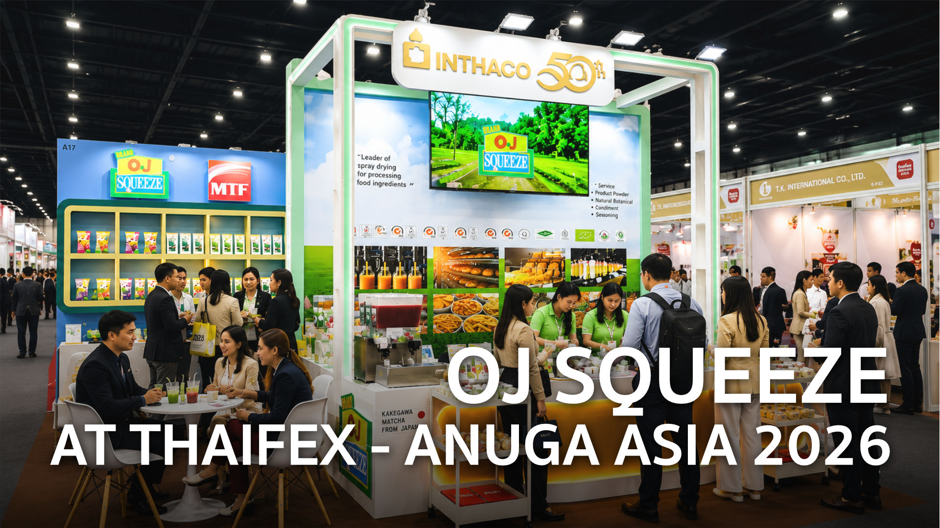 OJ SQUEEZE at THAIFEX - Anuga Asia 2026